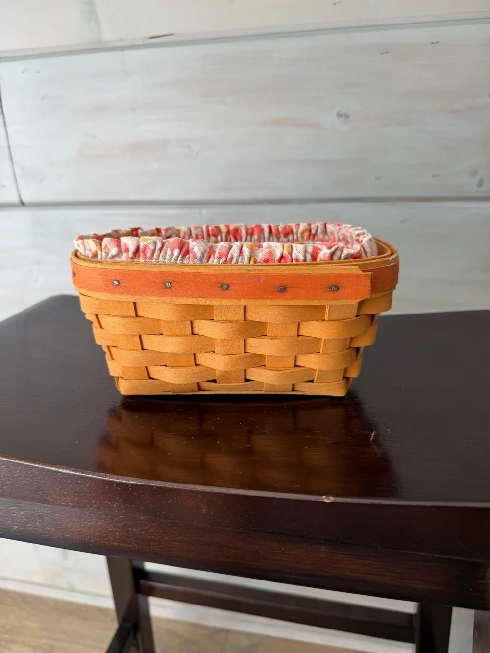 Longaberger Candy Corn Basket Halloween basket liner protector
